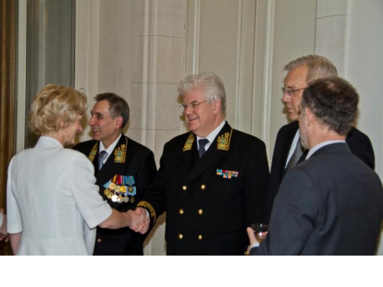 Reception at the Permanent Mission of Russia to the EU on the occasion of the Defender of the Fatherland Day. Brussels, 27 February 2013