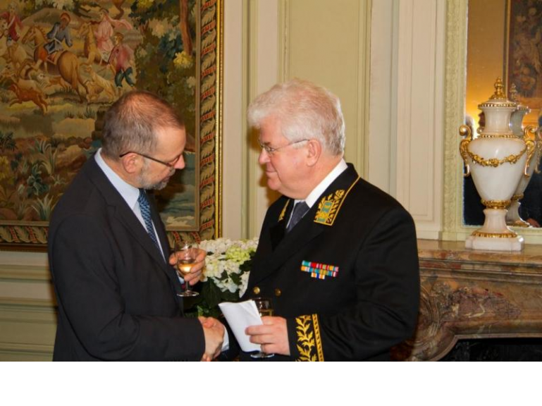 Reception at the Permanent Mission of Russia to the EU on the occasion of the Day of the Russian Diplomat. Brussels, 8 February 2013