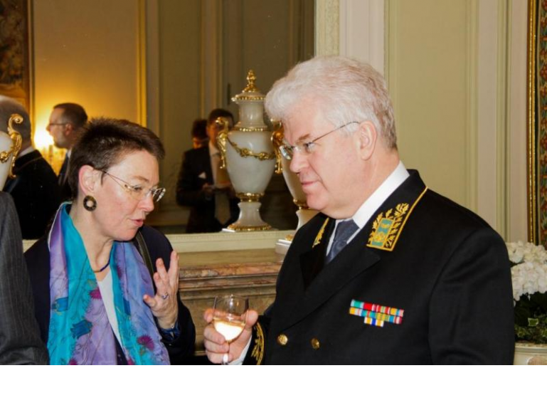 Reception at the Permanent Mission of Russia to the EU on the occasion of the Day of the Russian Diplomat. Brussels, 8 February 2013