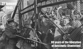80th anniversary of the liberation of the prisoners of the Auschwitz (Oswiecim) concentration camp by the Red Army soldiers