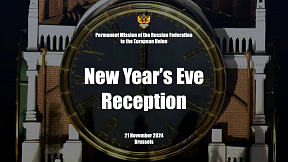 Russian Mission Hosts New Year Reception for Brussels Diplomatic Corps Russian Mission Hosts New Year Reception for Brussels Diplomatic Corps