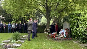 A solemn ceremony to mark the 79th Anniversary of the Great Victory